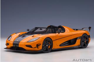 Koenigsegg Agera RS 2015 (cone orange/carbon black/ silver accents) (composite model/full openings) AUTOart 1:18